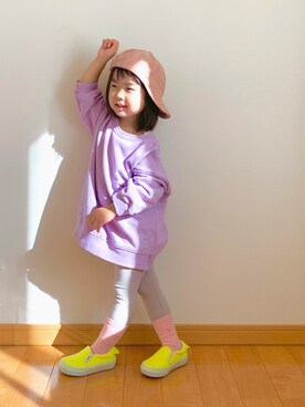 ユナ◡̈⃝︎さん（キッズ・90cm）の秋コーディネート