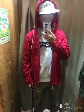 「BACK NUMBER（バックナンバー）のアイテム（マウンテンパーカー）」を使った、COCOROさん（メンズ・165cm）の冬コーディネート