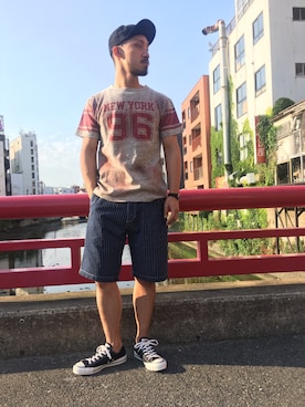 matsuokaさん（メンズ・170cm）の夏コーディネート