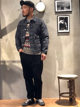 matsuokaさん（メンズ・170cm）の秋コーディネート