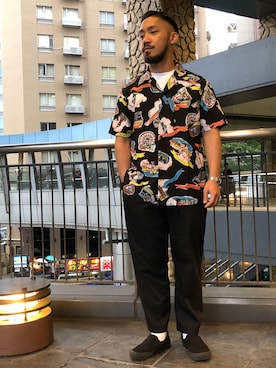 matsuokaさん（メンズ・170cm）の夏コーディネート