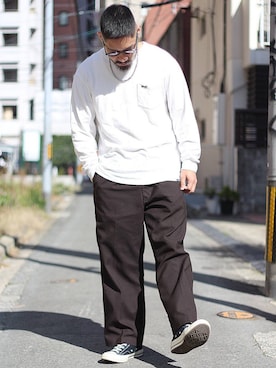 matsuokaさん（メンズ・170cm）の冬コーディネート