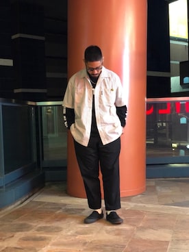 Schott/ショット/CHEF PANTS/シェフパンツを使った人気ファッション