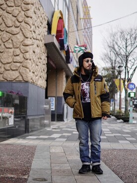 matsuokaさん（メンズ・170cm）の冬コーディネート