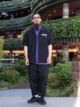 「SCHOTT」｜「アイテム（アクセサリー）」を使った、matsuokaさん（メンズ・170cm）の春コーディネート