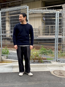 「CORGI（コーギ）のアイテム」を使った、MASATOSHI KOMORIさん（メンズ・173cm）の冬コーディネート