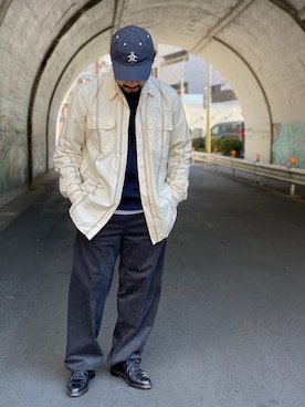 「CLASS（クラス）のアイテム」を使った、MASATOSHI KOMORIさん（メンズ・173cm）の冬コーディネート