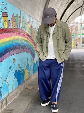 MASATOSHI KOMORIさん（メンズ・173cm）の春コーディネート