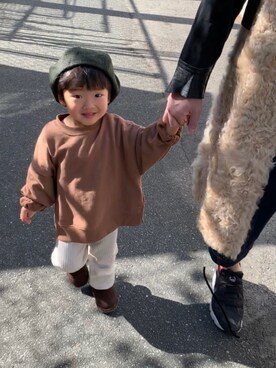 ARUさん（キッズ・80cm）の秋コーディネート