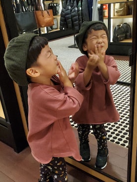 ARUさん（キッズ・90cm）の秋コーディネート