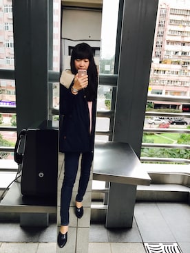 「Ann's（アンズ）のアイテム」を使った、Doreenさん（レディース・162cm）の冬コーディネート