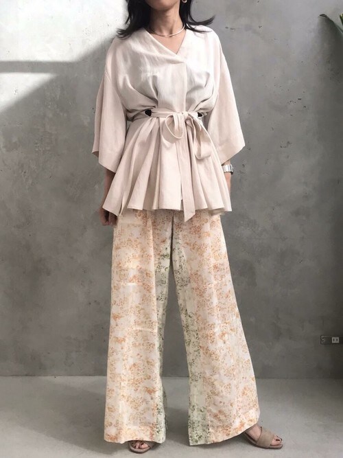 MAISON SPECIAL（メゾンスペシャル）の「ヴィスコースリネンタック 