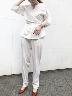 MAISON SPECIALさん（レディース・160cm）の夏コーディネート