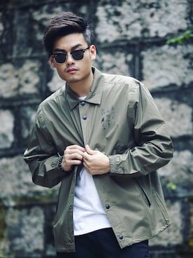 Yatho Wongさん（メンズ・175cm）の冬コーディネート