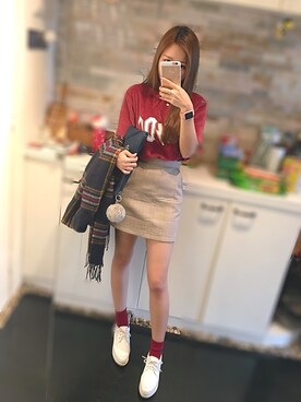 Alisa茜尹さんのコーディネート