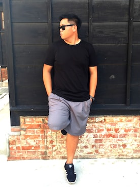 「RADICAL（RADICAL）のアイテム」を使った、廖春風さん（メンズ・176cm）の冬コーディネート