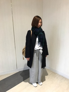 Kaori さん(レディース・160cm)の冬コーディネート