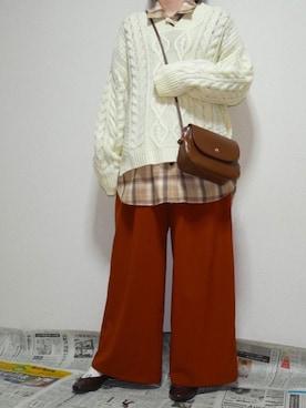 ちびシロさん（レディース・152cm）の秋コーディネート