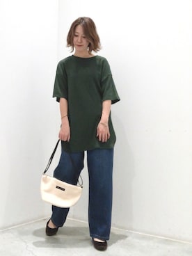 「koe（コエ）のアイテム（パンプス）」を使った、k..さん（レディース・157cm）の夏コーディネート
