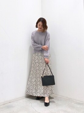 「koe（コエ）のアイテム（トップス）」を使った、k..さん（レディース・157cm）の秋コーディネート