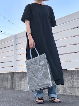 「koe（コエ）のアイテム」を使った、k..さん（レディース・156cm）の夏コーディネート