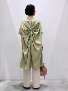 「koe（コエ）のアイテム」を使った、k..さん（レディース・156cm）の夏コーディネート