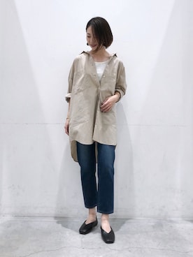 「koe（コエ）のアイテム」を使った、k..さん（レディース・156cm）の夏コーディネート