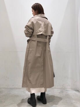 「koe（コエ）のアイテム（ジャケット/アウター）」を使った、k..さん（レディース・156cm）の冬コーディネート