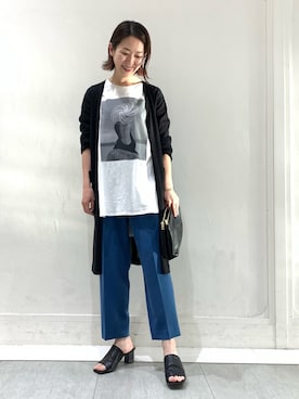 「YECCA VECCA（イェッカヴェッカ）のアイテム」を使った、k..さん（レディース・156cm）の春コーディネート