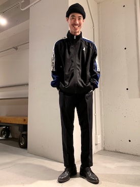 「RAGEBLUE（レイジブルー）のアイテム（その他アウター）」を使った、八木さん（メンズ・175cm）の冬コーディネート
