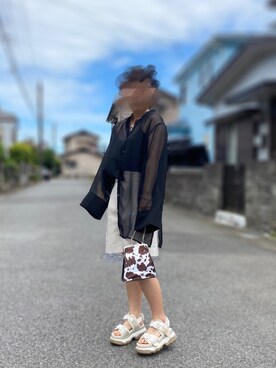 kikiさん（レディース・150cm）の夏コーディネート