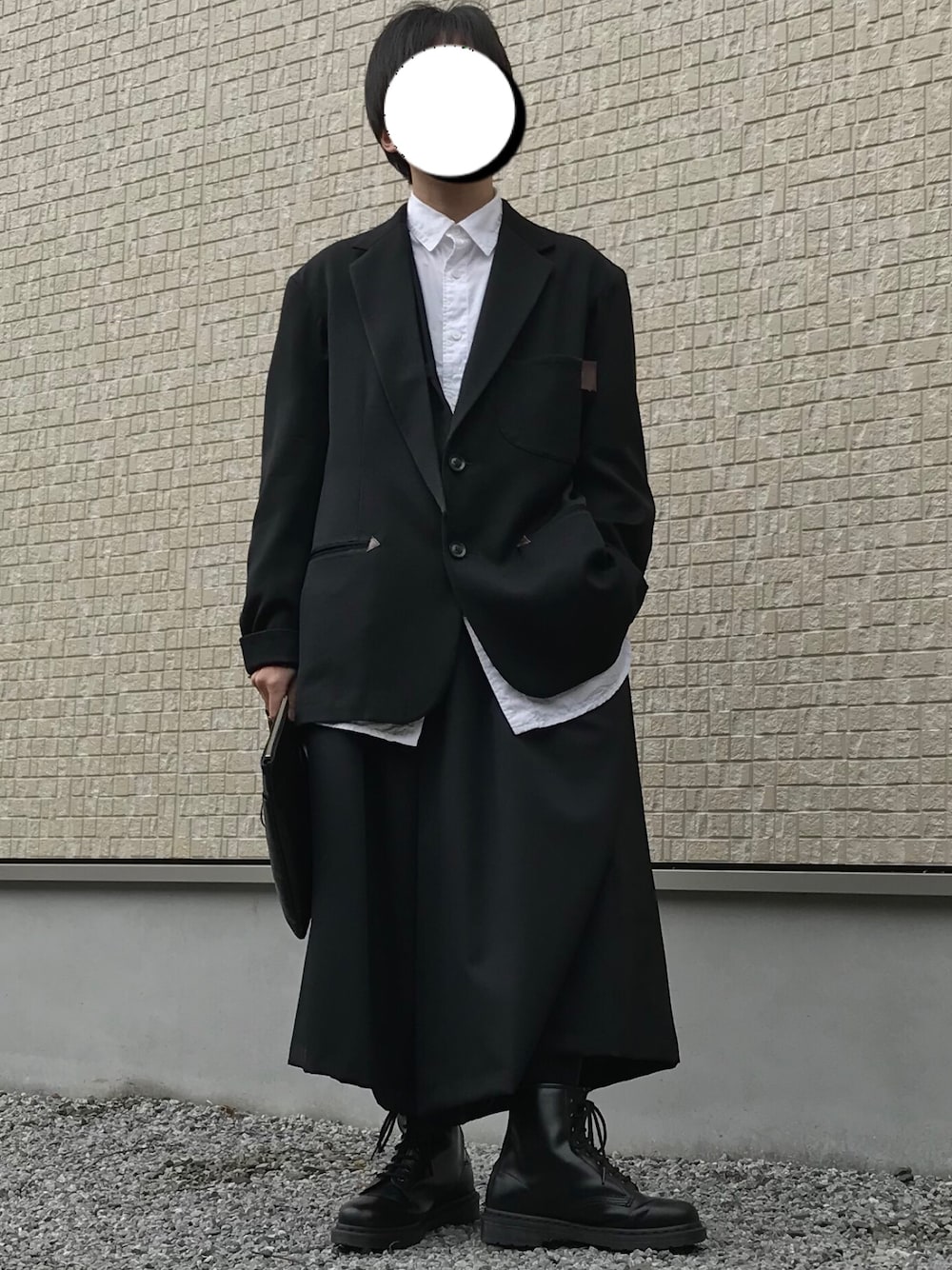 Natsuki｜Yohji Yamamoto POUR HOMMEのテーラードジャケットを使った