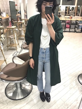 こばやしきえさん（レディース・168cm）の春コーディネート