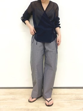 「36Quatre-Neuf」｜kichiさん（レディース・157cm）の春コーディネート