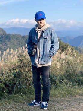 「NIKEACG」｜「アイテム（キャップ）」を使った、森さん（メンズ・173cm）の冬コーディネート