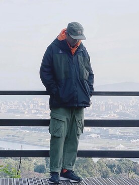 「NIKEACG」｜「アイテム（ジャケット/アウター）」を使った、森さん（メンズ・173cm）の冬コーディネート
