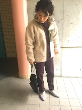 「攻めコーデ」｜shirokumaさん（レディース・145cm）の冬コーディネート