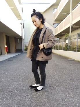 「平成最後のWEARISTAセンバツ」｜「アイテム（バレエシューズ）」を使った、shirokumaさん（レディース・145cm）の春コーディネート