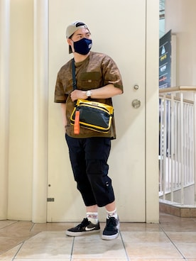 キャップを使った 春コーデ のメンズ人気ファッションコーディネート Wear