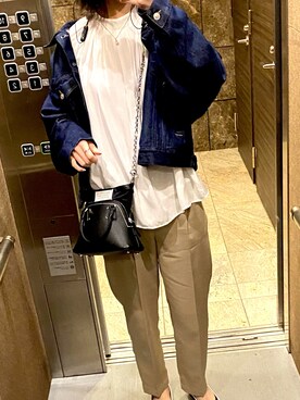 MM6 Maison Margiela オーバーサイズデニムジャケットを使った人気