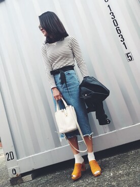 shizuka さん（レディース・163cm）の春コーディネート