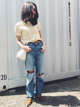 shizuka さん（レディース・163cm）の春コーディネート