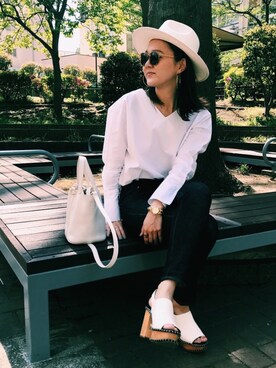 shizuka さん（レディース・163cm）の春コーディネート