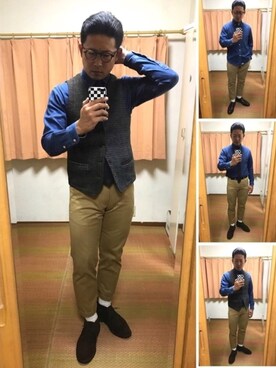 フォーマルスーツ 小物を使った 白ソックス の人気ファッションコーディネート Wear