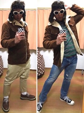 ロンｔ重ね着 のメンズ人気ファッションコーディネート Wear