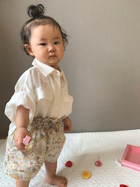 Reiちゃん🩷さん（キッズ・80cm）の夏コーディネート
