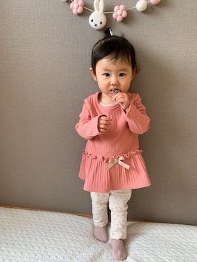 Reiちゃん🩷さん(キッズ・80cm)の冬コーディネート