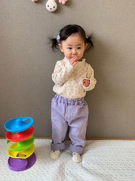 Reiちゃん🩷さん（キッズ・80cm）の冬コーディネート