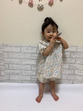 Reiちゃん🩷さん（キッズ・80cm）の春コーディネート