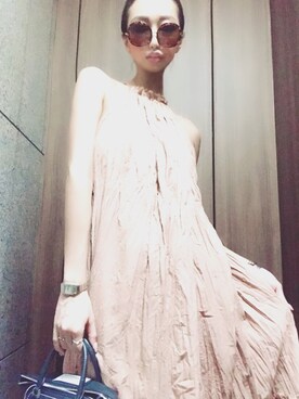 「アイテム（アクセサリー）」を使った、Reimyさん（レディース・165cm・20代）の夏コーディネート